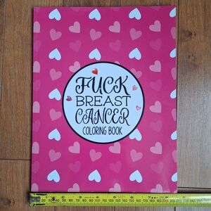 ⭐️3/$20 F@#! Cancer Sweary Coloring Book